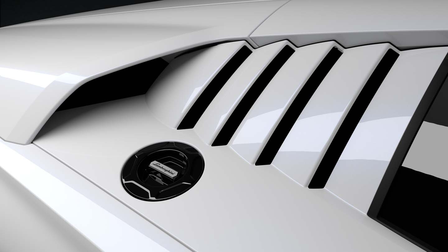 2022 Countach SIde Vents and Gas Filler Door
