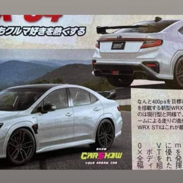 2022 Subaru WRX STI Leak