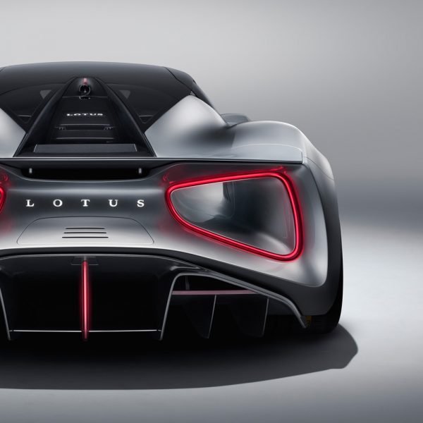 Lotus Evija Hypercar Rear End