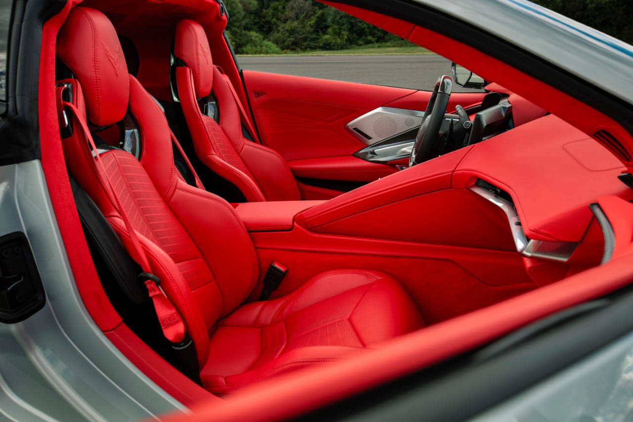 2023 Chevrolet Corvette Z06 Red Interior Seats View