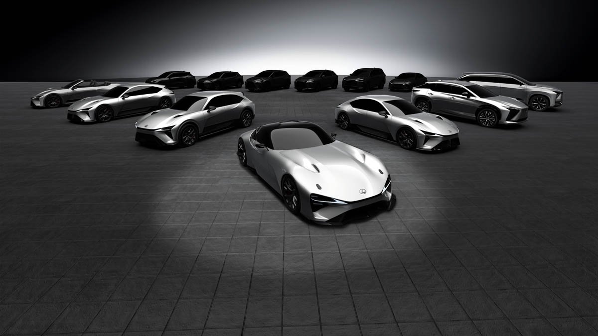 Lexus Full EV Lineup