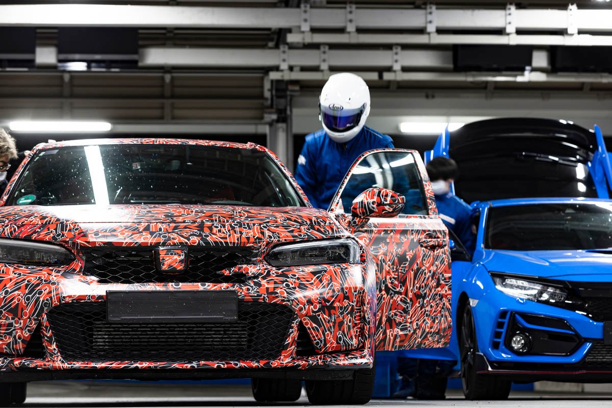 2023 Honda Civic Type R Testing at Suzuka Raceway