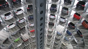 Multi-Floor Elevator Car Parking Lot